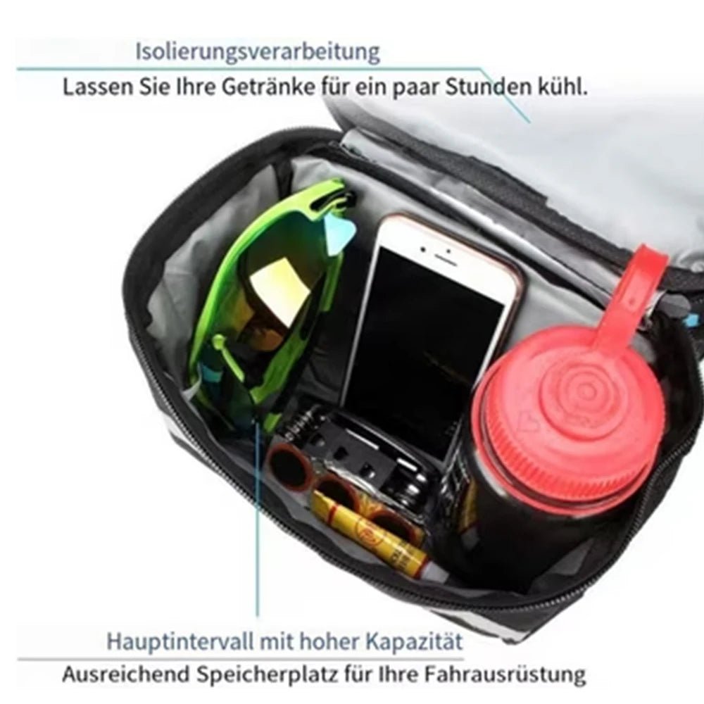 Fahrrad Tasche MTB Lenker Tasche Multifunktions Front Tasche Radfahren Zubehör - flohmarkt-deutschland.shop