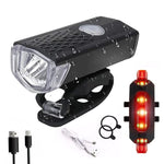 Fahrradlicht USB LED Wiederaufladbares Set Rennrad Vorder- und Rücklicht Lampe Taschenlampe Fahrradbeleuchtung Fahrradzubehör - flohmarkt-deutschland.shop