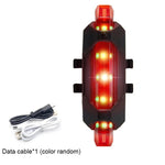 Fahrradlicht USB LED Wiederaufladbares Set Rennrad Vorder- und Rücklicht Lampe Taschenlampe Fahrradbeleuchtung Fahrradzubehör - flohmarkt-deutschland.shop