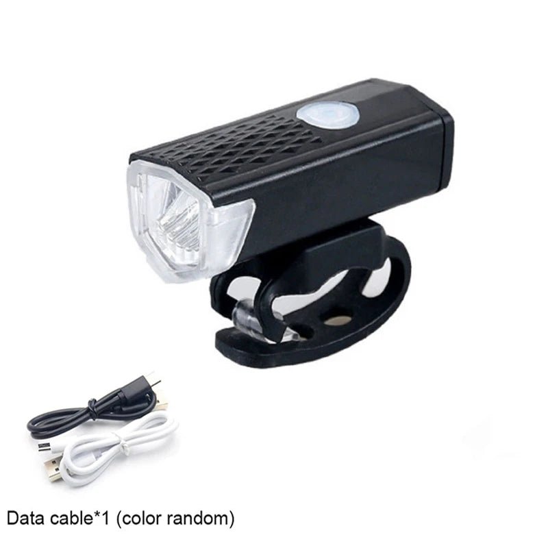 Fahrradlicht USB LED Wiederaufladbares Set Rennrad Vorder- und Rücklicht Lampe Taschenlampe Fahrradbeleuchtung Fahrradzubehör - flohmarkt-deutschland.shop