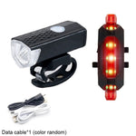 Fahrradlicht USB LED Wiederaufladbares Set Rennrad Vorder- und Rücklicht Lampe Taschenlampe Fahrradbeleuchtung Fahrradzubehör - flohmarkt-deutschland.shop