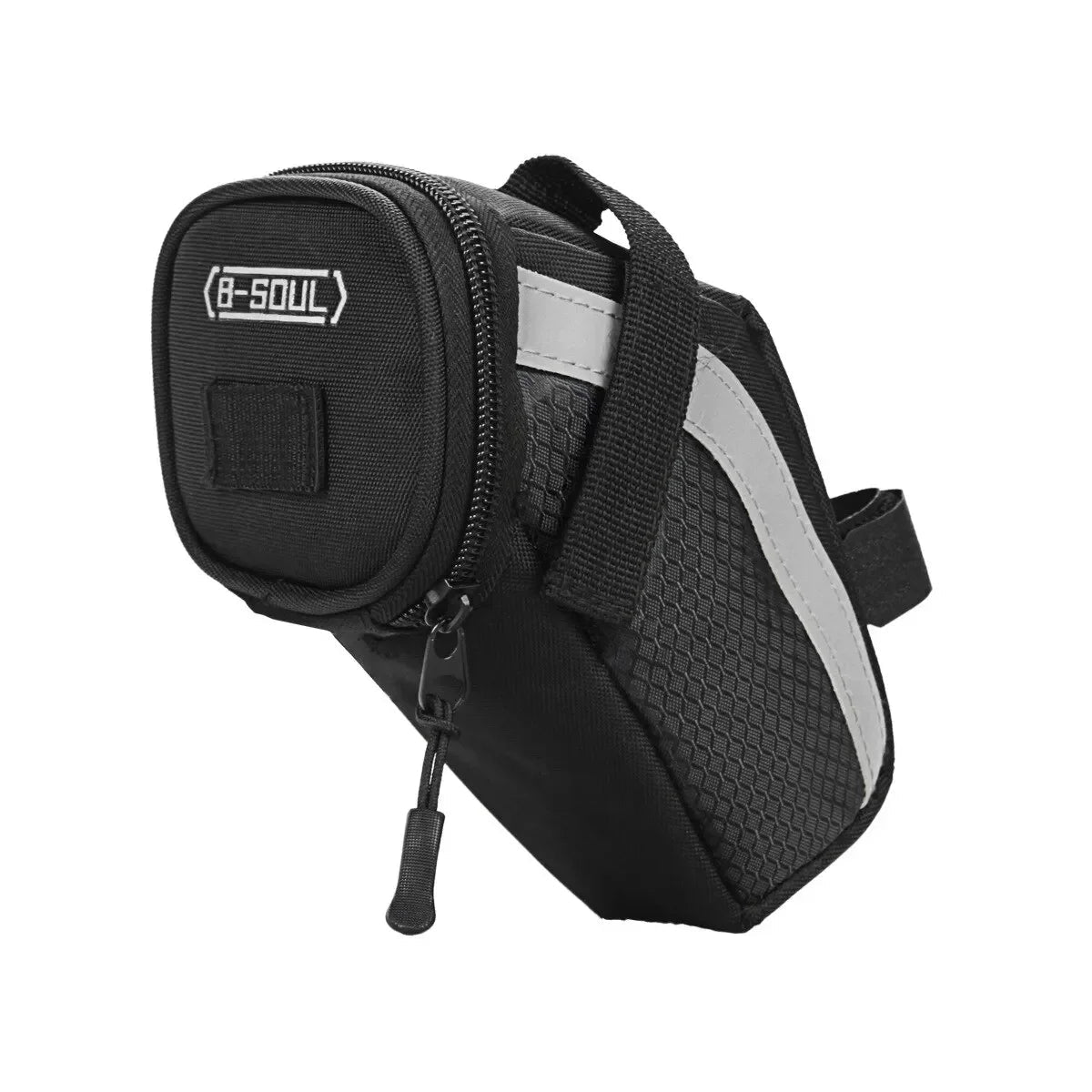 Fahrradsatteltasche 1L Kleine Aufbewahrungstasche Reflektierendes Fahrradzubehör - flohmarkt-deutschland.shop
