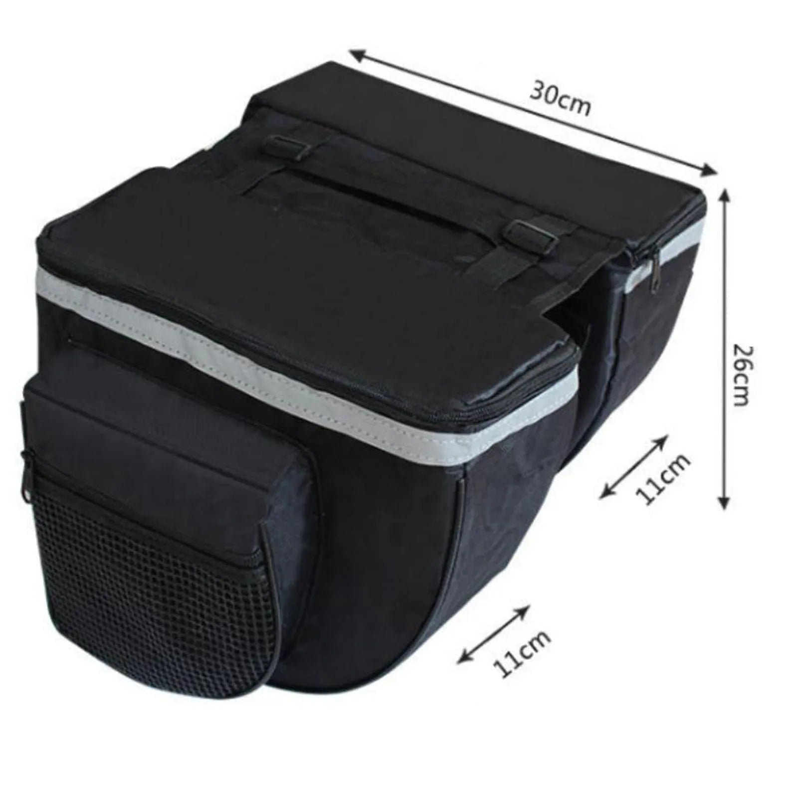 Fahrradtasche Wasserdichte Fahrradträgertaschen Multifunktionale Fahrrad-Gepäckträgertasche Fahrrad-Seitentasche für Outdoor-Radfahren - flohmarkt-deutschland.shop