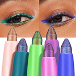 Farbwechselnder Lidschattenstift Multi-Chrome Eyeliner Wasserfest Langanhaltend Glatter Creme-Gel-Liner Augen-Make-up Glitzer-Lidschatten - flohmarkt-deutschland.shop