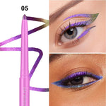 Farbwechselnder Lidschattenstift Multi-Chrome Eyeliner Wasserfest Langanhaltend Glatter Creme-Gel-Liner Augen-Make-up Glitzer-Lidschatten - flohmarkt-deutschland.shop