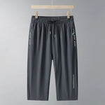 Fashion 8XL Sports Shorts Men Summer Breathable Quick Dry Men's Calf Length Pants Men Breathable Elastic Waist Short Male Bottom - flohmarkt-deutschland.shop