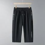 Fashion 8XL Sports Shorts Men Summer Breathable Quick Dry Men's Calf Length Pants Men Breathable Elastic Waist Short Male Bottom - flohmarkt-deutschland.shop