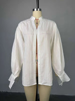 Fashion White Shirts Women Long Sleeve Oversize Blouse 2025 New Spring Summer Basic Tops Cotton Chic Shirt for Women - flohmarkt-deutschland.shop