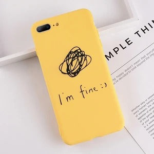 Cartoon Painted Phone Case for iPhone 11 Pro Max & S10 Plus