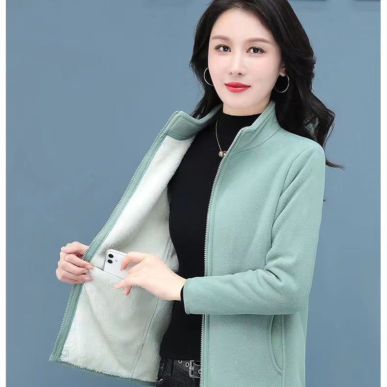 Reversible Fleece Jacket for Couples - Fall/Winter