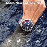 Feelnever Design Herren mechanische Uhren Luxus Automatik uhr für Herren Mode leuchtende Taucher uhr Herren Relogios Masculino - flohmarkt-deutschland.shop
