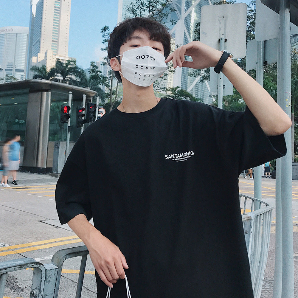 2019 Summer Men's Loose Short Sleeve T-Shirt