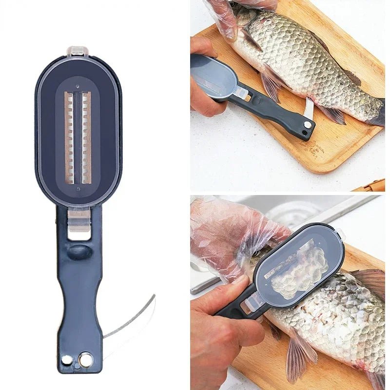 Fischschuppen Schaber Entschupper Küchenwerkzeug Angeln Reinigung - flohmarkt-deutschland.shop