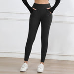 Fleece-Damen-Leggings, dicke Schlaghose, hohe Taille, Thermo-Strumpfhose, Bauchkontrolle, Winter, warme Leggings, Freizeitkleidung - flohmarkt-deutschland.shop