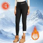 Fleece-Damen-Leggings, dicke Schlaghose, hohe Taille, Thermo-Strumpfhose, Bauchkontrolle, Winter, warme Leggings, Freizeitkleidung - flohmarkt-deutschland.shop