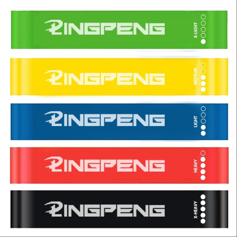 FlexBand Widerstandsbänder Set - Vielseitiges Fitnessband Für Ganzkörpertraining Zu Hause Und Unterwegs - flohmarkt-deutschland.shop