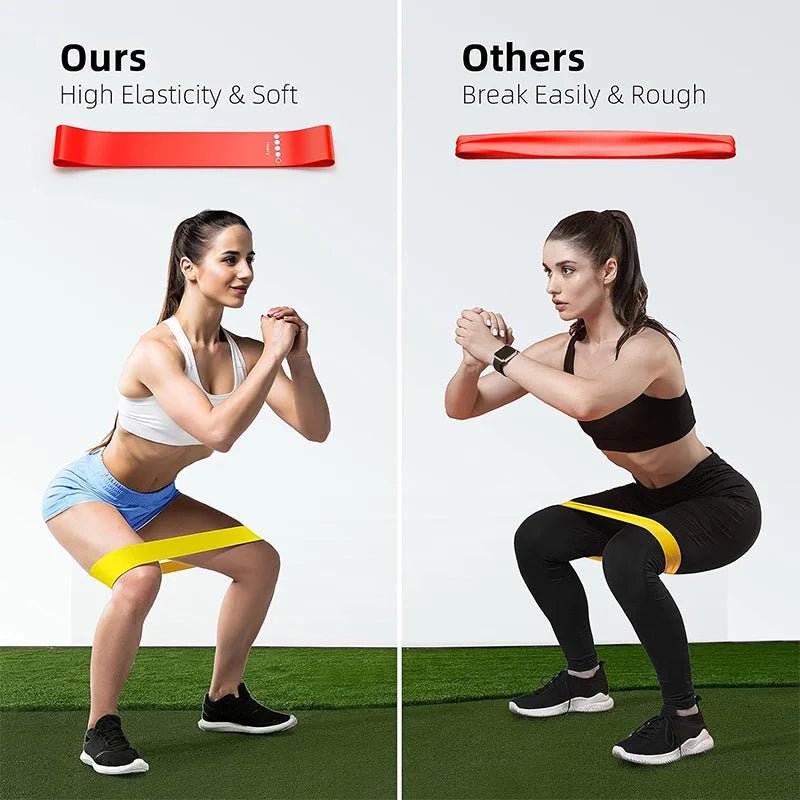 FlexBand Widerstandsbänder Set - Vielseitiges Fitnessband Für Ganzkörpertraining Zu Hause Und Unterwegs - flohmarkt-deutschland.shop