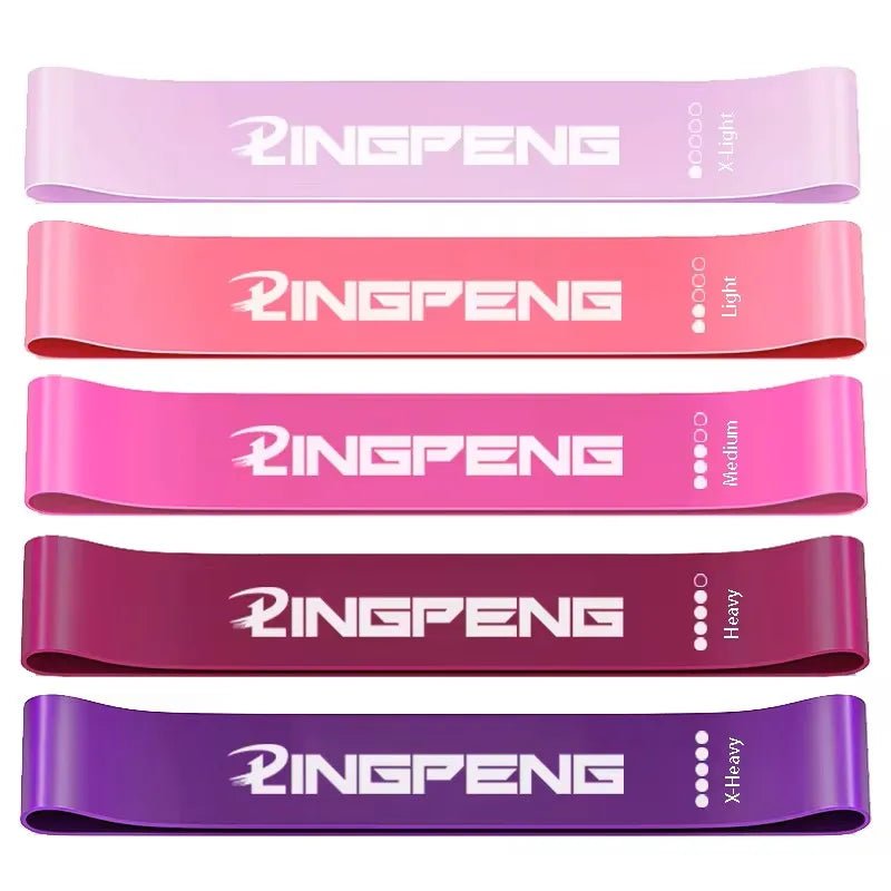 FlexBand Widerstandsbänder Set - Vielseitiges Fitnessband Für Ganzkörpertraining Zu Hause Und Unterwegs - flohmarkt-deutschland.shop