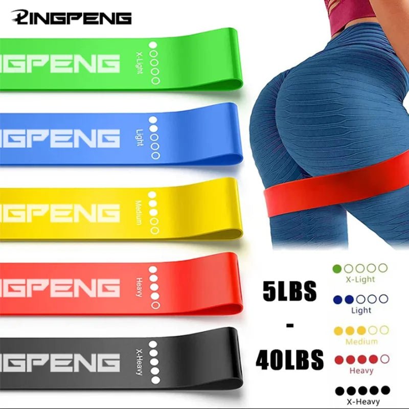 FlexBand Widerstandsbänder Set - Vielseitiges Fitnessband Für Ganzkörpertraining Zu Hause Und Unterwegs - flohmarkt-deutschland.shop