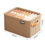 FlexiStore Faltbarer Kleiderschrank Organizer - Langlebiges Nonwoven Gewebe Platzsparend Für Hosen Und TShirts - flohmarkt-deutschland.shop