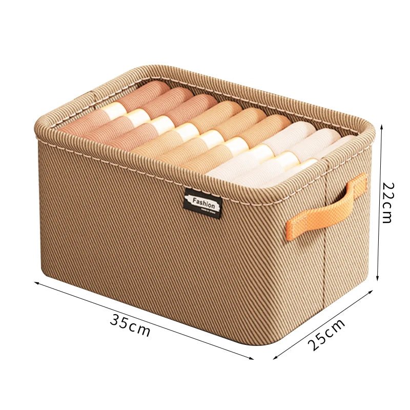 FlexiStore Faltbarer Kleiderschrank Organizer - Langlebiges Nonwoven Gewebe Platzsparend Für Hosen Und TShirts - flohmarkt-deutschland.shop