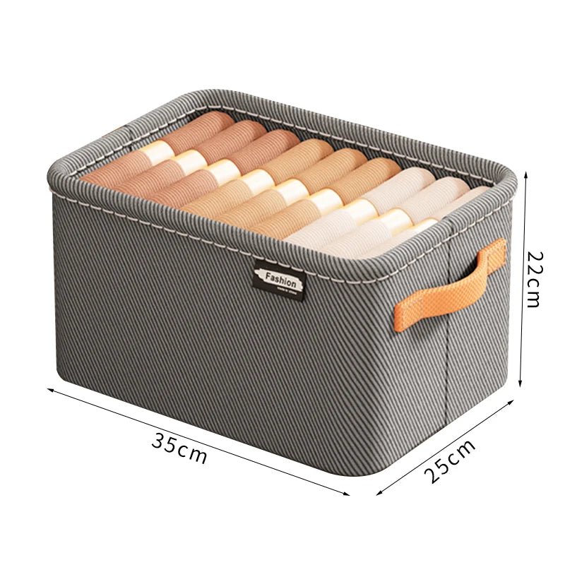 FlexiStore Faltbarer Kleiderschrank Organizer - Langlebiges Nonwoven Gewebe Platzsparend Für Hosen Und TShirts - flohmarkt-deutschland.shop
