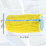 Fluffy Fiber Schuh Waschbeutel - 360 Grad Rundum Reinigung, Wiederverwendbar Und Maschinenwaschbar Mit Reißverschluss - flohmarkt-deutschland.shop