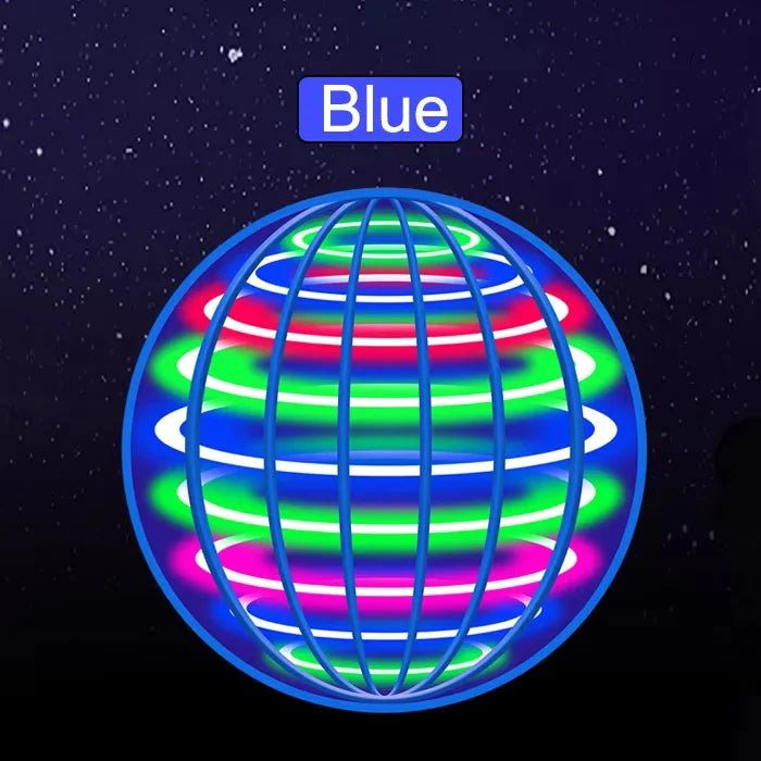 Flying ball, automatic spinning ball, LED dazzling lights, floating magic, fan, UFO flying machine, toy, gift, game, sports ball - flohmarkt-deutschland.shop