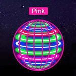Flying ball, automatic spinning ball, LED dazzling lights, floating magic, fan, UFO flying machine, toy, gift, game, sports ball - flohmarkt-deutschland.shop