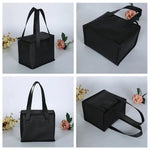 Foldable Insulated Lunch Cooler Bag Portable Thermal Food & Drink Carrier for Picnic Work Beer Delivery - flohmarkt-deutschland.shop