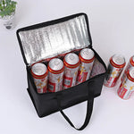 Foldable Insulated Lunch Cooler Bag Portable Thermal Food & Drink Carrier for Picnic Work Beer Delivery - flohmarkt-deutschland.shop