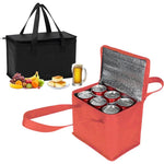 Foldable Insulated Lunch Cooler Bag Portable Thermal Food & Drink Carrier for Picnic Work Beer Delivery - flohmarkt-deutschland.shop