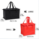 Foldable Insulated Lunch Cooler Bag Portable Thermal Food & Drink Carrier for Picnic Work Beer Delivery - flohmarkt-deutschland.shop