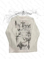 Frau Kleidung für Frauen Kawaii Emo Graphic Tees Y2k Tops Crop Top Frauen Frauen abgeschnitten Shoujo Girl Style 90er Jahre Kleidung Vintage - flohmarkt-deutschland.shop