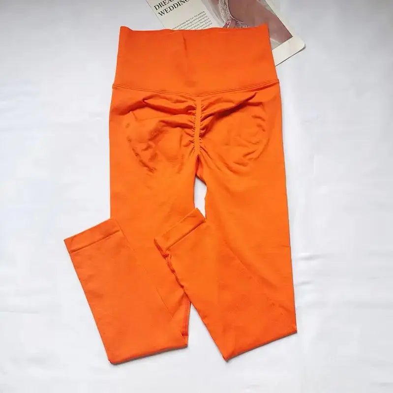 Frauen Booty Lifting Nahtlose Leggings Hohe Taille Im Freien Dünne Stretch Yoga Hosen Fitness Strumpfhosen Workout Sport Hosen - flohmarkt-deutschland.shop