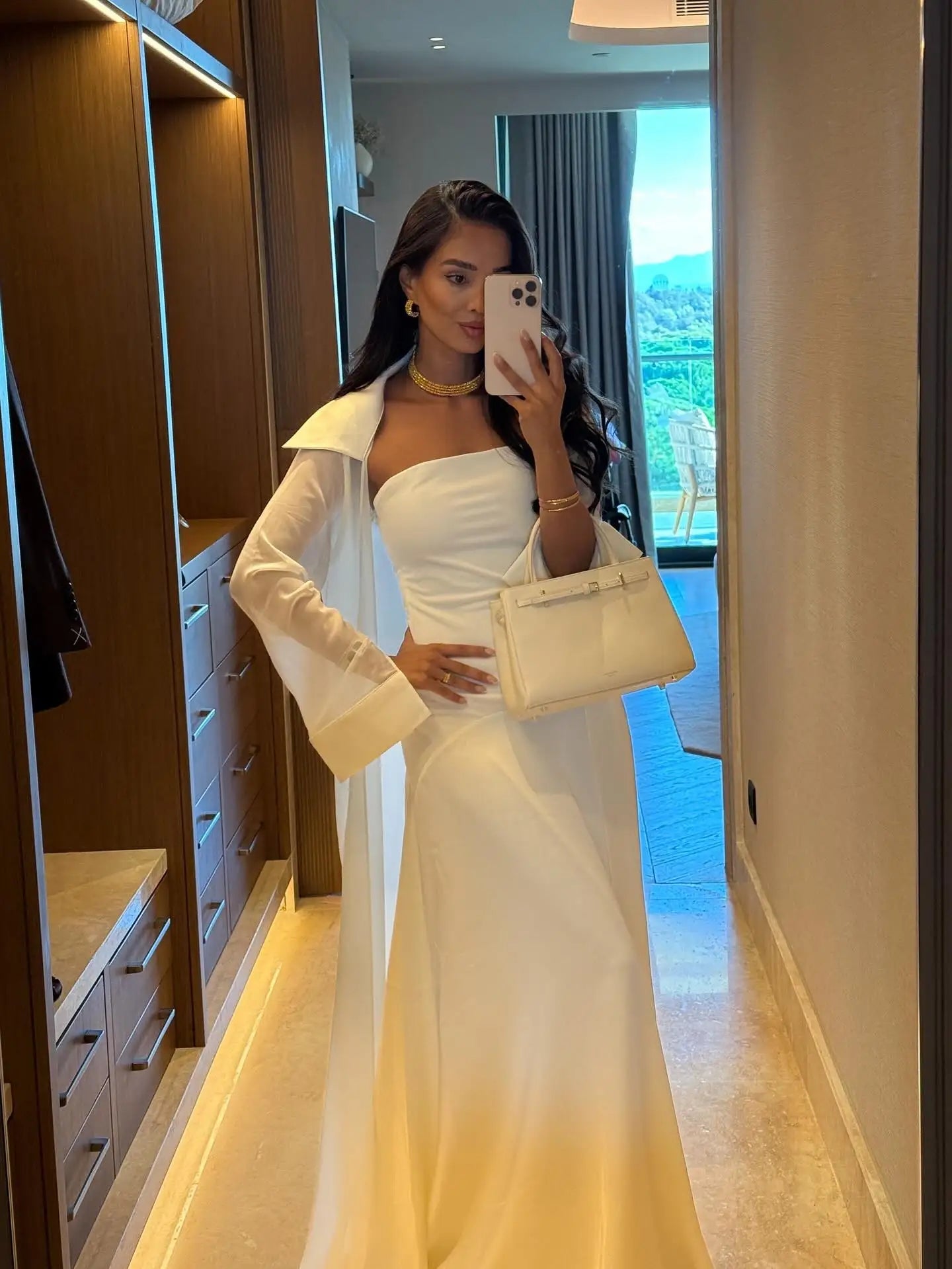 Frauen Elegante Satin Liebsten Lange Kleider Sexy Off Schulter Backless Langen Rock Schal Roben Neue Trend Party Abend Datum Kleider - flohmarkt-deutschland.shop