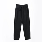 Frauen Frühling Sommer Hosen Baumwolle solide elastische Taille Süßigkeiten Farben Mode Harems hose lässige weibliche Hosen - flohmarkt-deutschland.shop