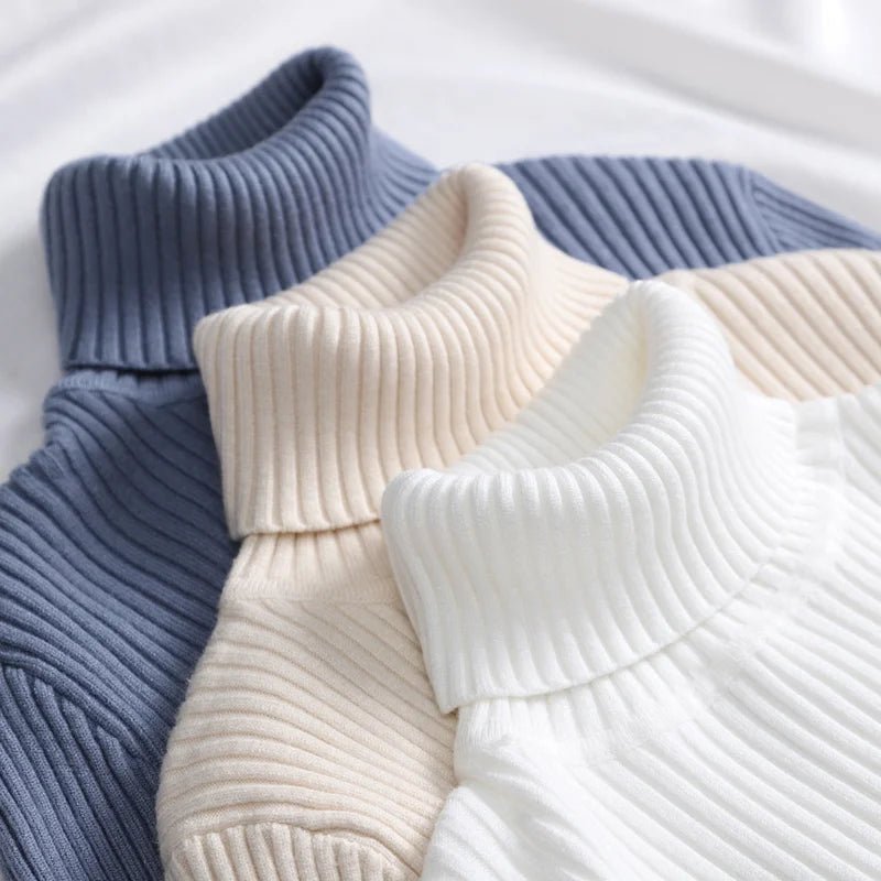 Frauen Herbst Rollkragenpullover Gestrickte Weiche Pullover Kaschmir Jumper Grundlegende Weiche Pullover Weibliche Grundlegende Bluse Neue - flohmarkt-deutschland.shop