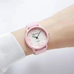 Frauen Sport Uhren Casual Silikon Band Arabisch Zifferblatt Quarz Armbanduhr Damen Uhr Reloj Mujer - flohmarkt-deutschland.shop