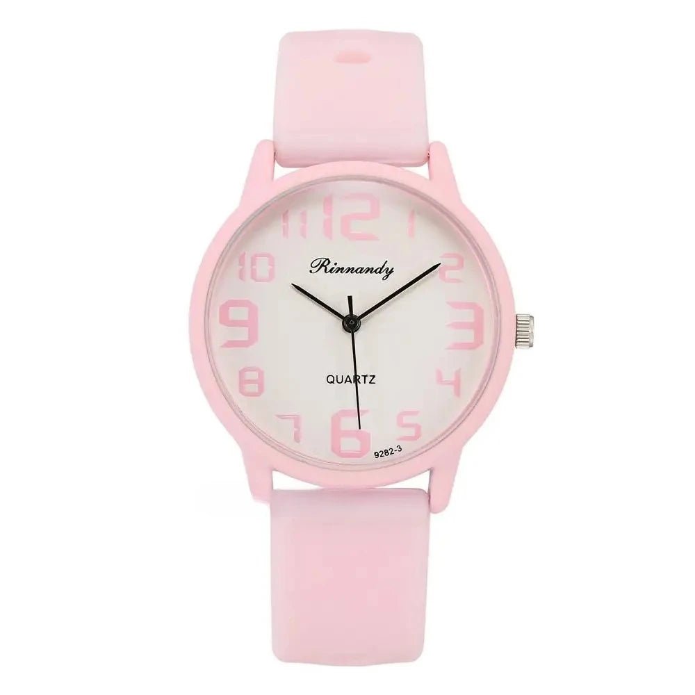 Frauen Sport Uhren Casual Silikon Band Arabisch Zifferblatt Quarz Armbanduhr Damen Uhr Reloj Mujer - flohmarkt-deutschland.shop