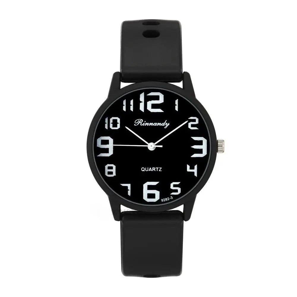 Frauen Sport Uhren Casual Silikon Band Arabisch Zifferblatt Quarz Armbanduhr Damen Uhr Reloj Mujer - flohmarkt-deutschland.shop