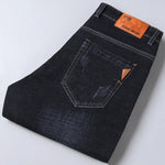 Frühling Herren Leichter Luxus Stretch Slim Fit Denim-Hose Komfortable Weiche Business-Mode Gerade Casual Jeans Herbst Markenkleidung - flohmarkt-deutschland.shop