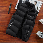 Frühling Mode Herren Jacke Ärmellose Weste Thermische Weiche Westen Casual Mäntel Männlichen Baumwolle Herren Weste Männer Verdicken Weste 8Xl - flohmarkt-deutschland.shop