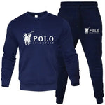 Frühling und Herbst Freizeit Fitness Jogging Mode Anzug Herren und Damen Rundhalspullover mit langen Ärmeln + Hose 2 Sets - flohmarkt-deutschland.shop