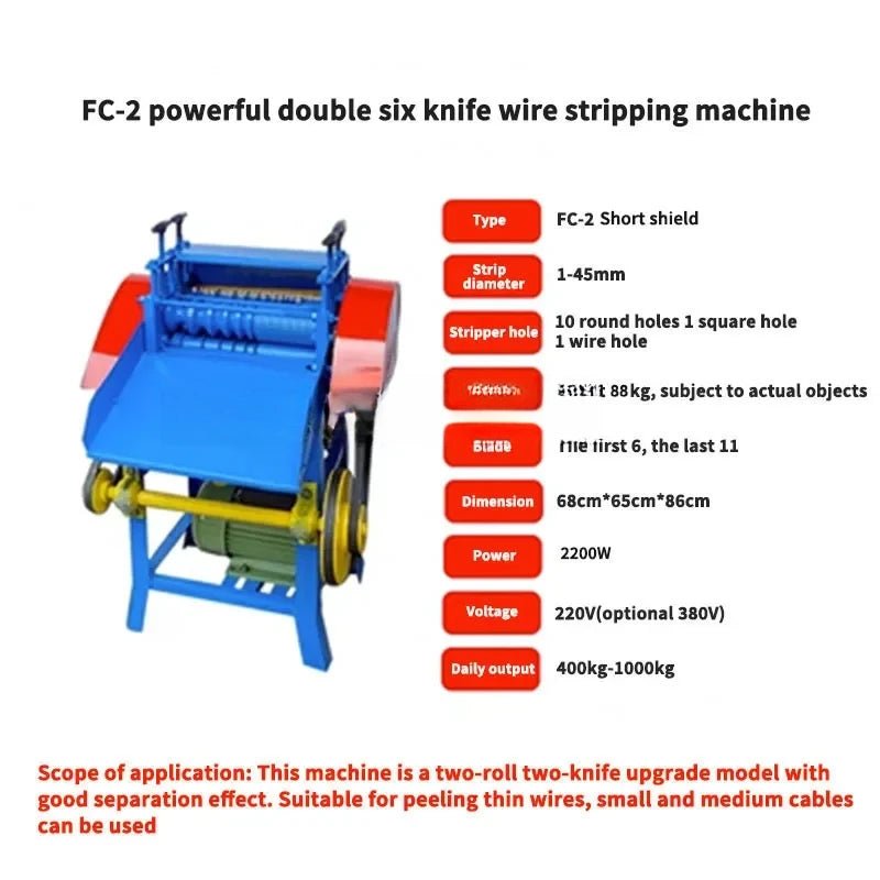 Für FC-2 elektrische Abisolier maschine multifunktion ale Kabels chäl maschinen Houshalt automatische Abfall kabel chäl ausrüstung - flohmarkt-deutschland.shop