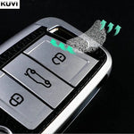 Für Volkswagen VW Polo Golf7 MK7 Tiguan für Skoda Octavia Kodiaq Karoq für Seat Ateca Auto Schlüssel Fall Abdeckung Tasche Schlüsselbund Schutz - flohmarkt-deutschland.shop