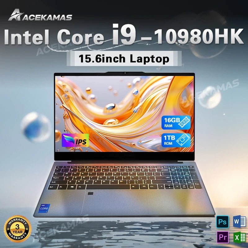 Gaming Laptop 15,6 Zoll Intel Core i9 16GB RAM 1TB SSD - flohmarkt-deutschland.shop