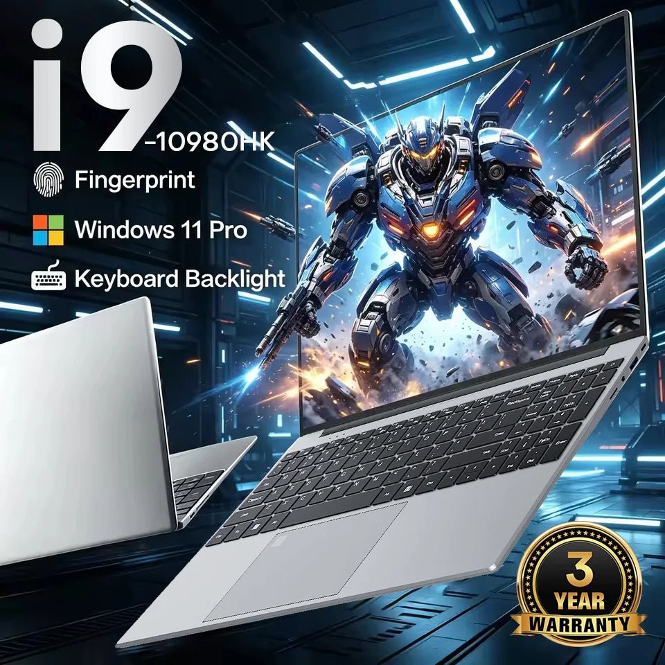 Gaming Laptop 15,6 Zoll Intel Core i9 16GB RAM Fingerabdruck - flohmarkt-deutschland.shop