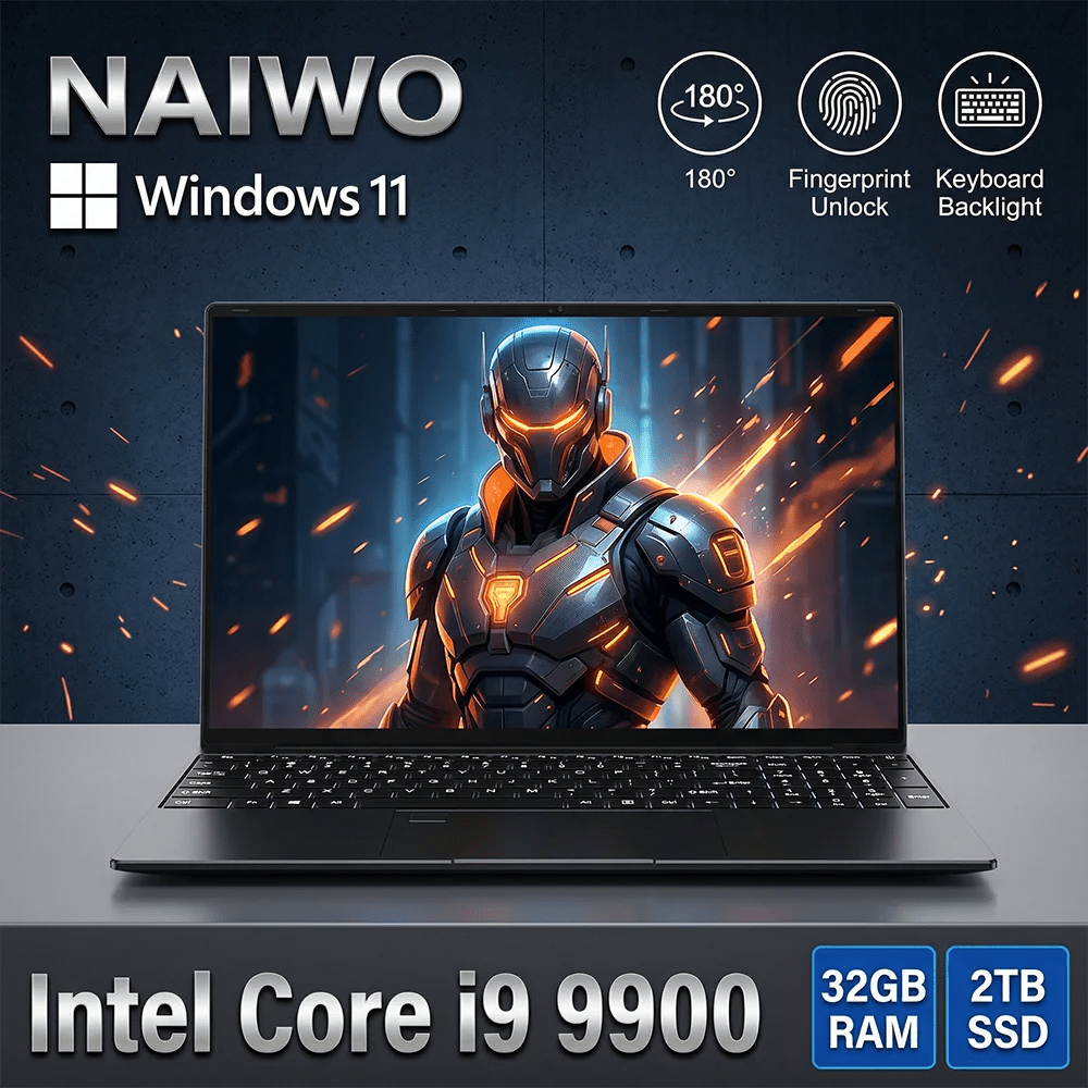 Gaming Laptop 15,6 Zoll Intel Core i9 32GB RAM 2TB SSD ultradünn - flohmarkt-deutschland.shop