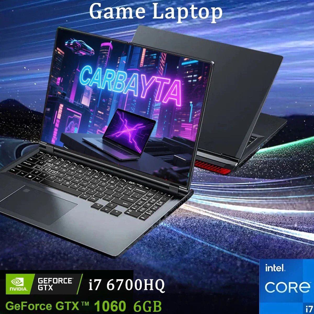 Gaming Laptop 16 Zoll Intel Core i7 GTX 1060 Windows 11 - flohmarkt-deutschland.shop
